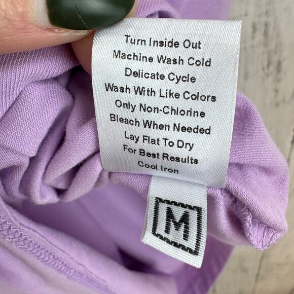 Universal Standard Lilac Geneva Dress Stretch Pima One-Shoulder Medium 18/20 - Picture 6 of 16